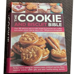 The Cookie and Biscuit Bible Catherine Atkinson Hardcover 400 Recipes 2007 ISBN